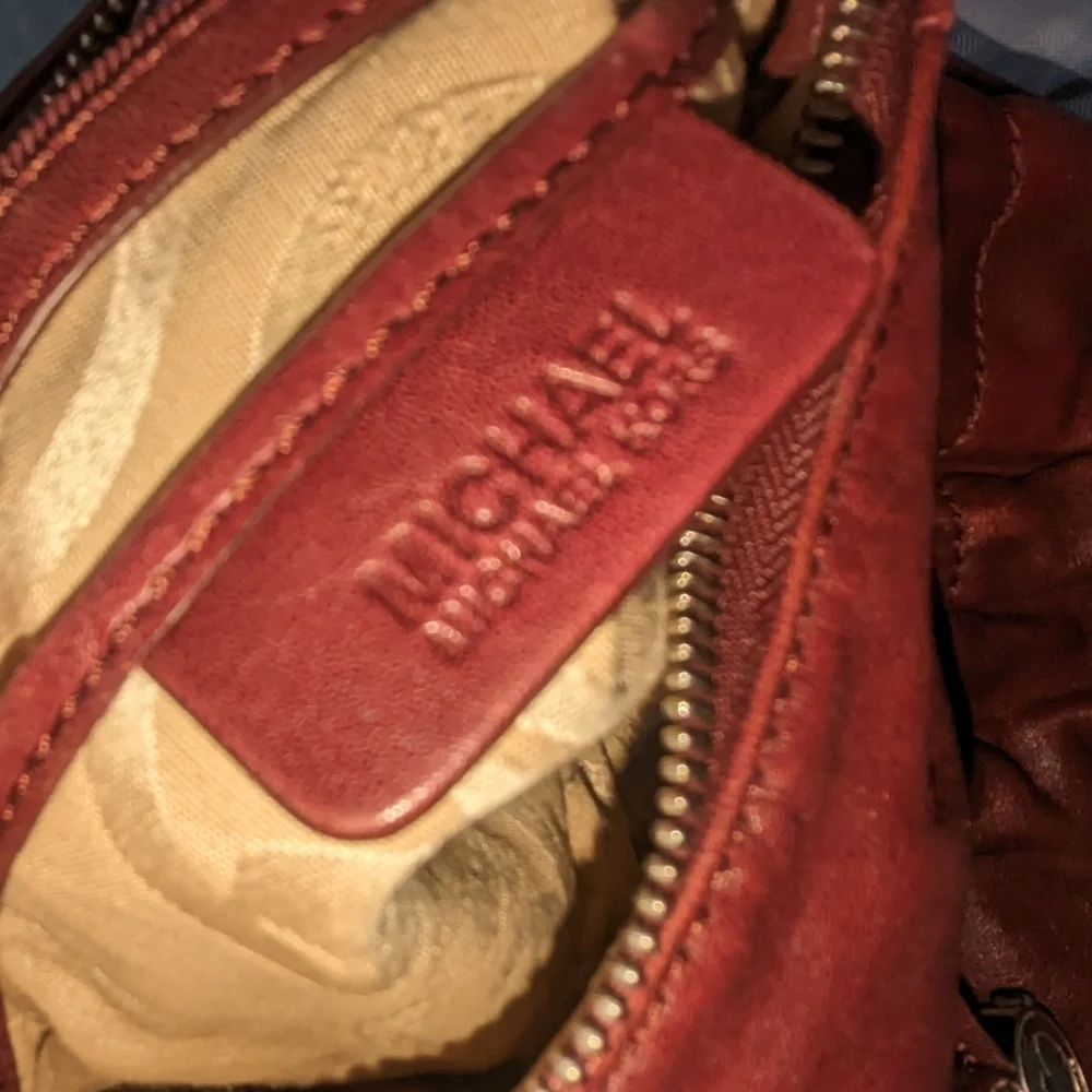 Michael Kors Merlot hobo shoulder bag